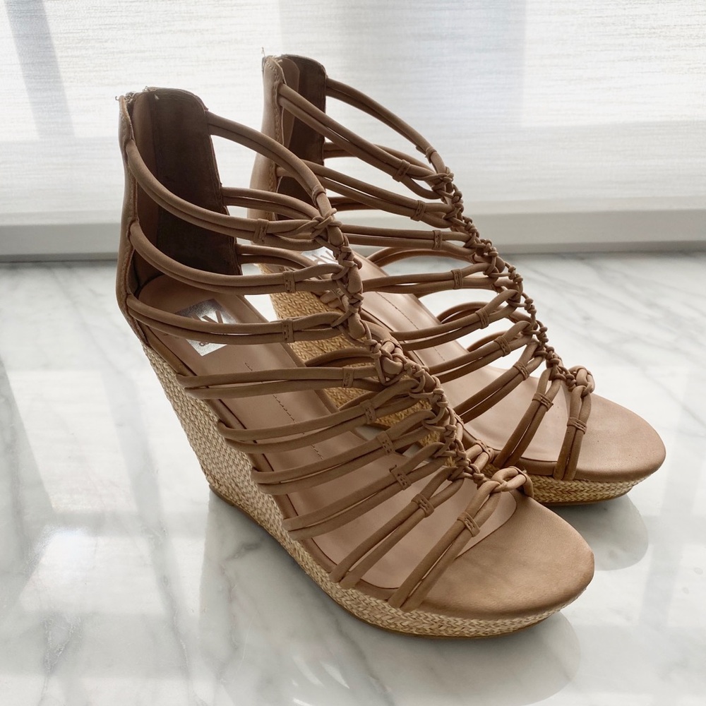 Dolce Vita Nude Wedges
